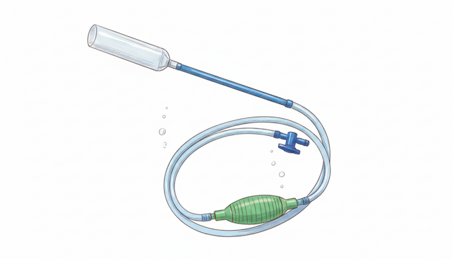 Sifón para cambios de agua